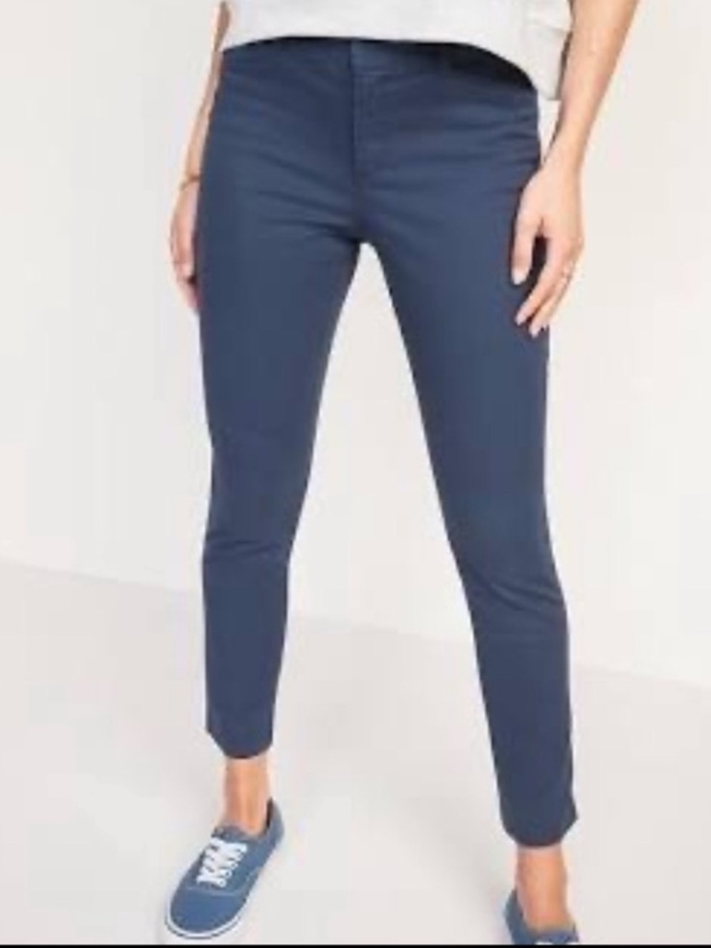 NWT Old Navy Pixie Chino Pants ~Navy